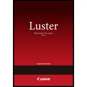 Canon LU-101 Photo Paper, LU-101, fotografski papir, sijajni, 6211B007, bel, A3, 260 g/m2, 20 kosov, brizgalni