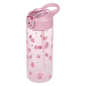 BAAGL Tritan steklenica za pijače s slamico Tačke, 500 ml