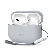 1 to 3 SILIKONSKI OVITEK TECH-PROTECT ZA APPLE AIRPODS PRO 1 2 Z OPORO ZA ROČAJ