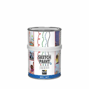 MagPaint SketchPaint piši briši barva BELA MAT 0.5 litra