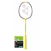 Reket za badminton Yonex Nanoflare 1000 ZZ - lightning yellow + naciag