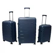 Aga Travel Komplet potovalnih kovčkov MR4675 Temno modra