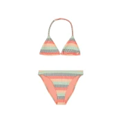 ONEILL Bikini mornarska/turkizna/pastelno oranžna/živo rdeča