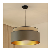 Brilagi - Luster na sajli OREGON VEGE 1xE27/15W/230V O 45 cm siva