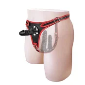 Strap On Triple Dildo