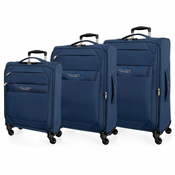 ROLL ROAD Putni koferi 55cm 66cm 76cm komple Royce blue 50194