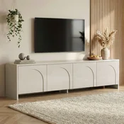 Nordure TV komoda, 180x45x32cm, Krem