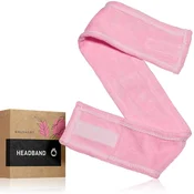Brushart Home Salon Hair Band Cosmetic Band Pink