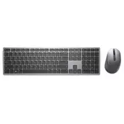 Dell KM7321W premier multi-device wireless US (QWERTY) tastatura + miš siva