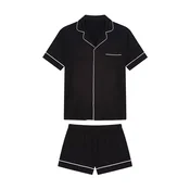 Hunkemöller Kratke hlače za spanje Essential črna