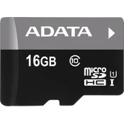 MicroSDHC kartica A-DATA 16GB Klasa 10 + adapter