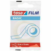 Tesa BASIC lepilni trak - 15 mm x 33 m, prozoren
