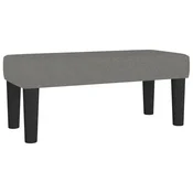 Vidaxl Klop temno siva 70x30x30 cm blago