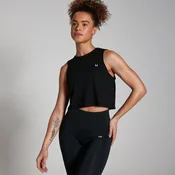 MP Womens Training Cropped Vest - Black - S