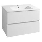 PANEDA Vanity Unit 74,5x55x45,2cm, bela - Bela - 74,5x55x45,2 cm - Aqualine - PANEDA - 24 - MDF/laminat - 745 - 550 - 452 - 14