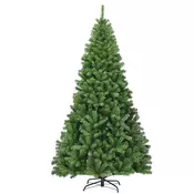Northix Umetno božično drevo 225 cm z 1346 konicami vej, zložljivo, PVC material