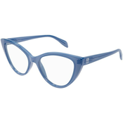 Alexander McQueen AM0287O 004 ONE SIZE (54) Modra/Kristalna