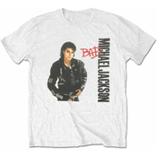 Michael Jackson Unisex majica Bad White XXL