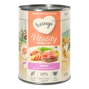 Ekonomicno pakiranje Feringa Vitality Hairball Care - Losos 12 x 400 g