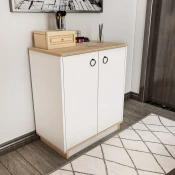 Hanah Home Konzolni sto Nüanse, 72x83.1x42 cm, Beli