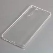 Silikonski omot za Samsung Galaxy S21 5G, transparentan
