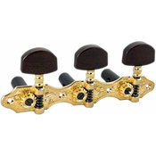 Schaller HGO 1-1 Baseplate 3 Large Ebony Gold