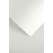 Okrasni papir A4 Stripes - 230 g, bel, 20 listov