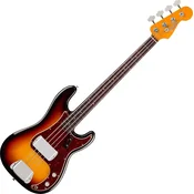 Fender James Jamerson 1962 Precision Bass RW 3-Tone Sunburst Elektricna bas gitara