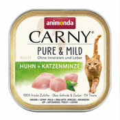 Animonda Carny Pure & Mild Adult - piščanec in mačja meta 100 g