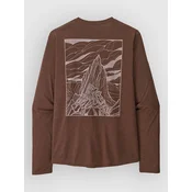 Patagonia Cap Cool Daily - Cloud Crag Longsleeve Lycra lt berm brn xdye