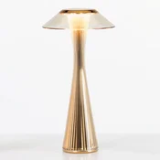 Kartell Space - LED dizajnerska namizna svetilka, zlata - Dnevna soba/jedilnica - zlato - Plastika