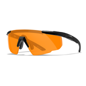 Očala WileyxSABER Advanced oranžno steklo, črn okvir