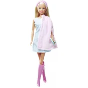 Lutka Simba Toys Steffi Love - Cape Fashion, s ružicastim ogrtacem i haljinom, 29 cm