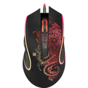 Žičani miš, Defender Venom GM-640L, crni, optički, 3200DPI