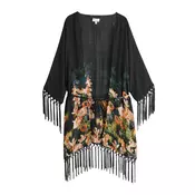 B by Ted Baker Kratek kopalni plašč zelena/korala/črna