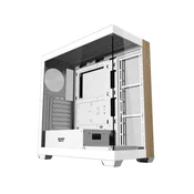 darkFlash Računalniško ohišje DARKFLASH DS900W brez ventilatorjev (belo)
