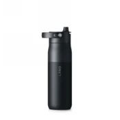 LARQ steklenica PureVis 2 - inteligentna, samočistilna filtrirna steklenica, UV-C lučka 680 ml (obsidiansko črna)