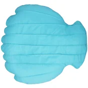Casa Padrino luxury beanbag sea shell light blue 150 x 135 x H. 35 cm - Floating beanbag - Handmade seat cushion - Garden decoration - Terrace decoration - Pool decoration - Luxury accessories