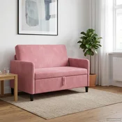 Sofa s pohranom Ružicasta 122 x 78 x 87 cm Poliester