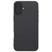 Nillkin Super Frosted PRO zadnji pokrov za Apple iPhone 16 črn