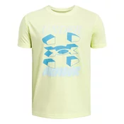 Boys T-shirt Under Armour B Split Big Logo SS