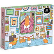 GALISON Corgi Museum Puzzle 1000 kosov