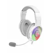 Gaming slušalice Redragon - Pandora H350RGB, bijele