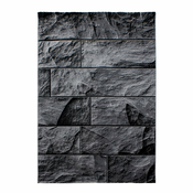 XXXL Tkana Preproga Parma, Črna, 160x230 Cm