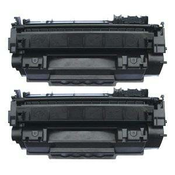 Kompatibilen toner komplet HP 05A / CE505A 2x, črn