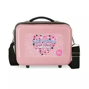 Roll road ABS beauty case orchid pink