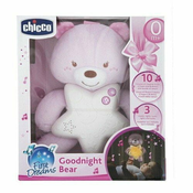 CHICCO TOYS Nocna lampa GOODNIGHT Meda roze