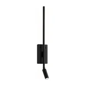 LED zidno svetlo TORCH LED/6W/230V + LED/3W crna