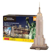 CubicFun 3D sestavljanka National Geographic: Empire State Building 66 kosov