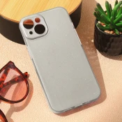 Maska za mobilni telefon iPhone 15 SPARKLE DUST, Srebrne boje